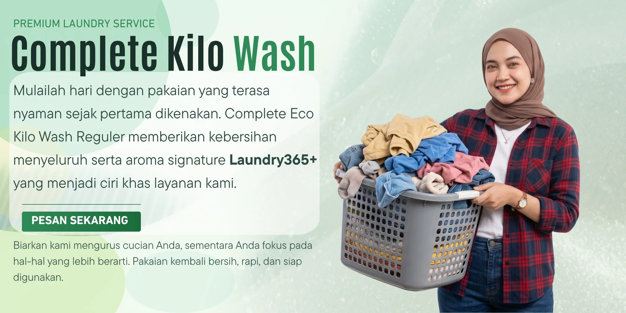 Complete Kilo Wash Laundry365+
