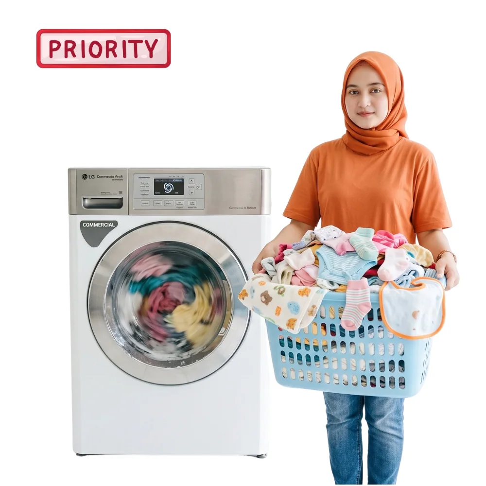 Complete Kilo Baby Wash Priority Express 1 hari Laundry365+