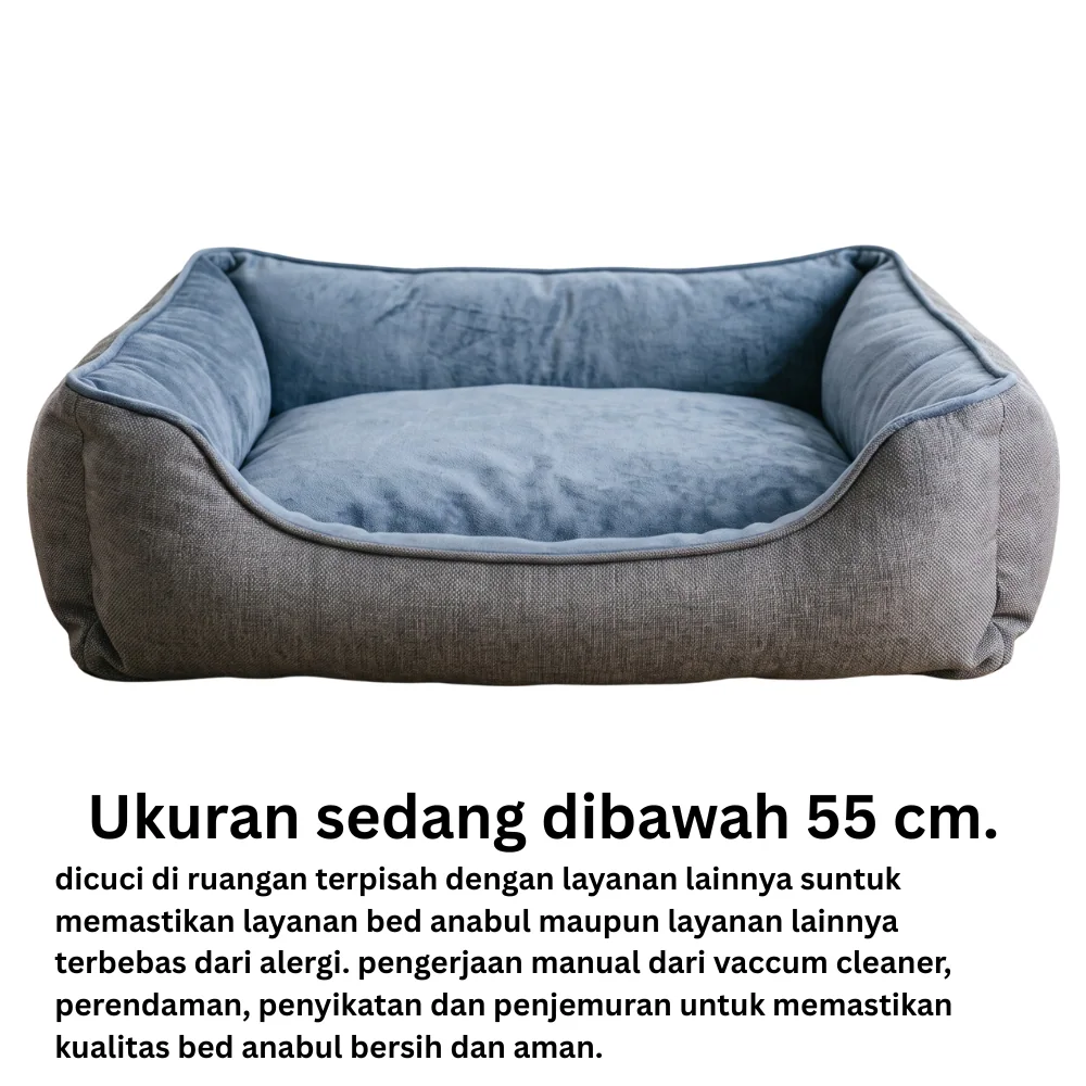 Layanan cuci bed anabul standar Laundry365+