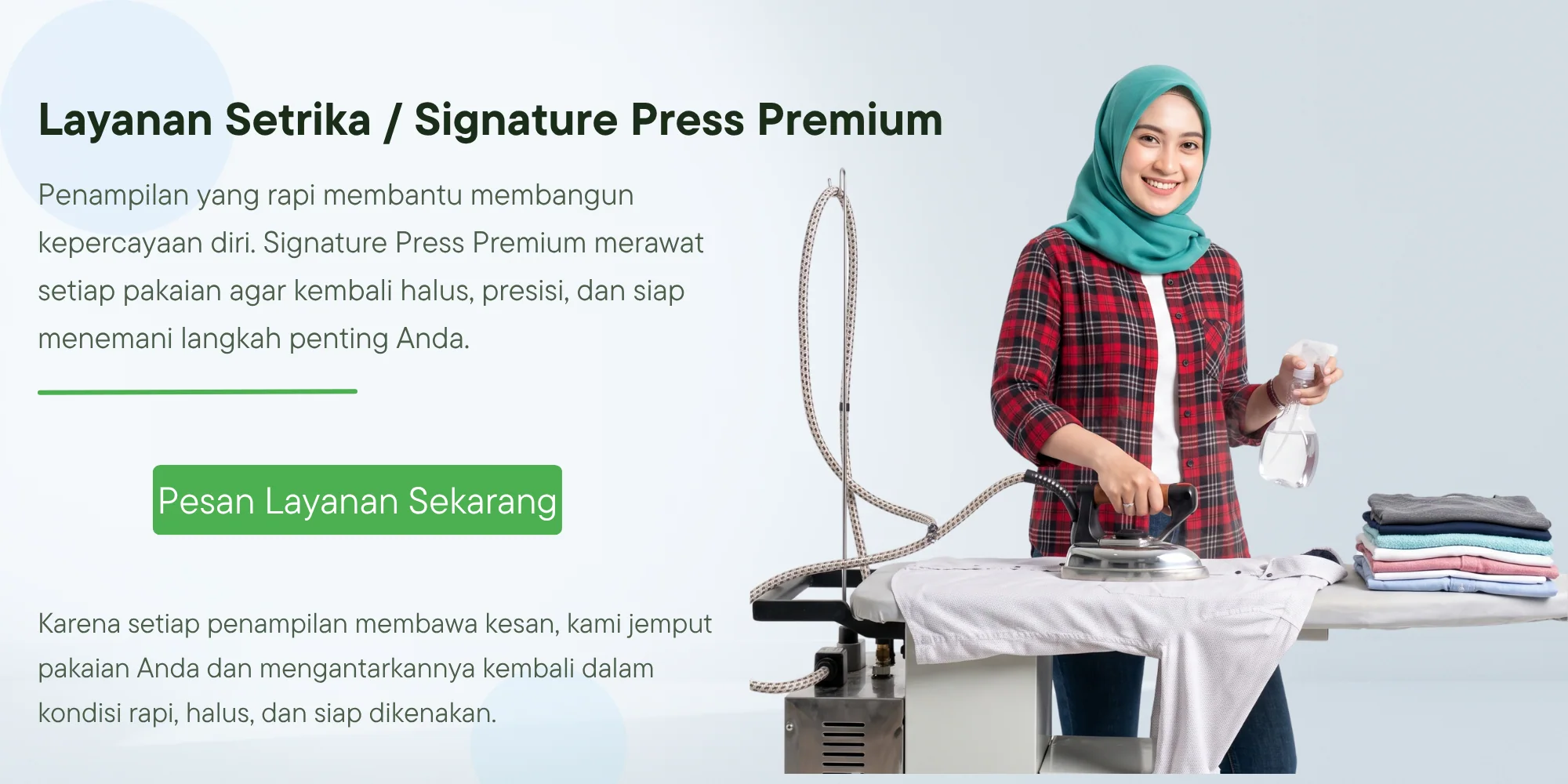 Jasa Setrika Laundry365+