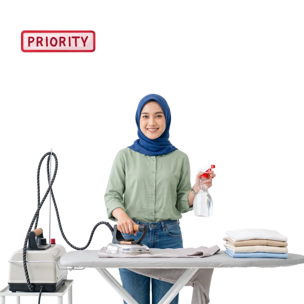 Layanan setrika priority Laundry365+