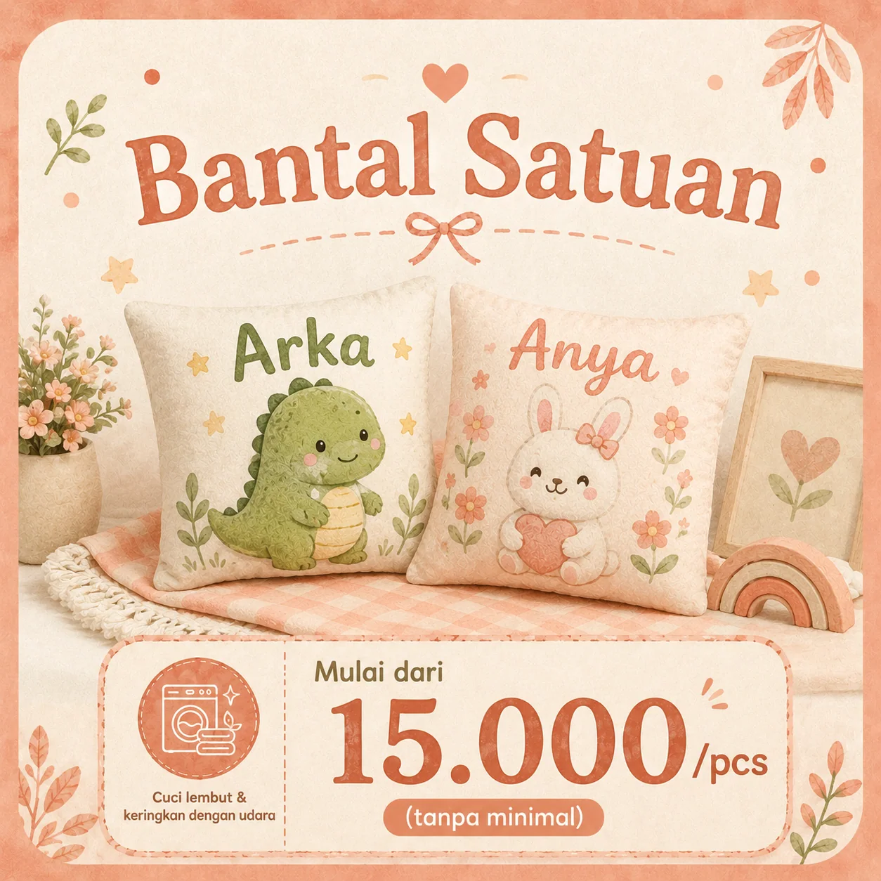 Brosur harga spa boneka premium Laundry365+ Menganti 6