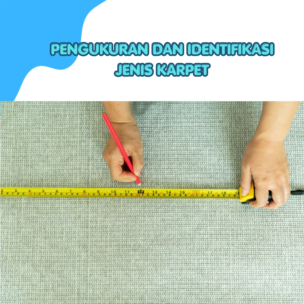 Tahap 1 proses cuci karpet Menganti Laundry365+