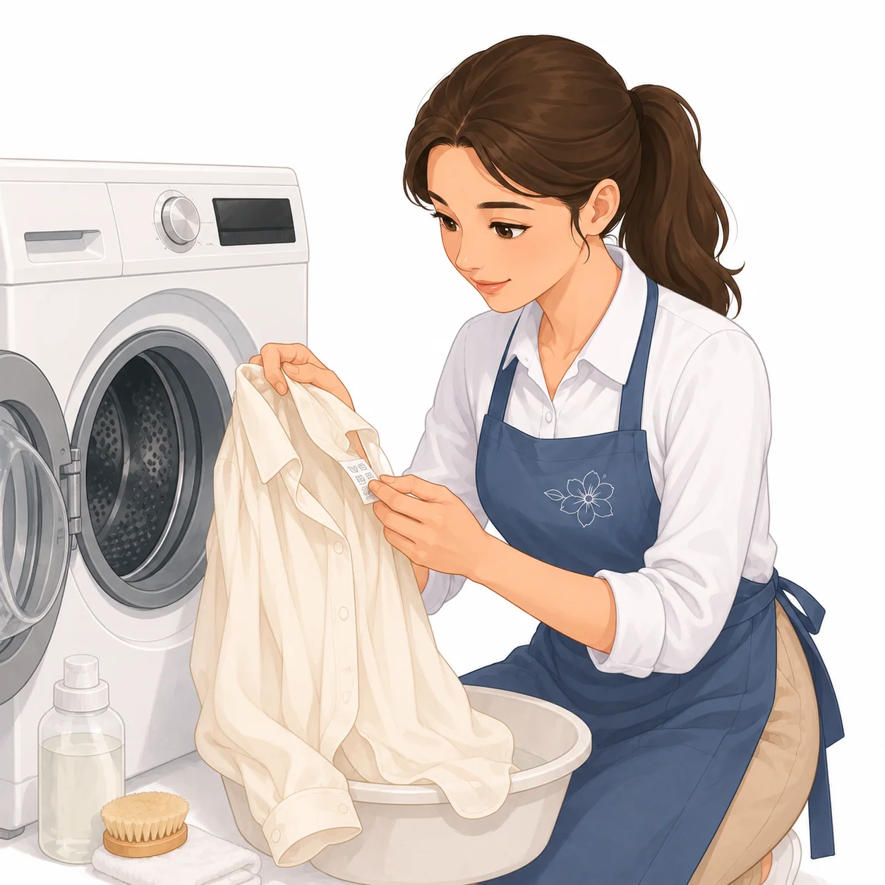 Tahap eksekusi cuci dan dry clean presisi